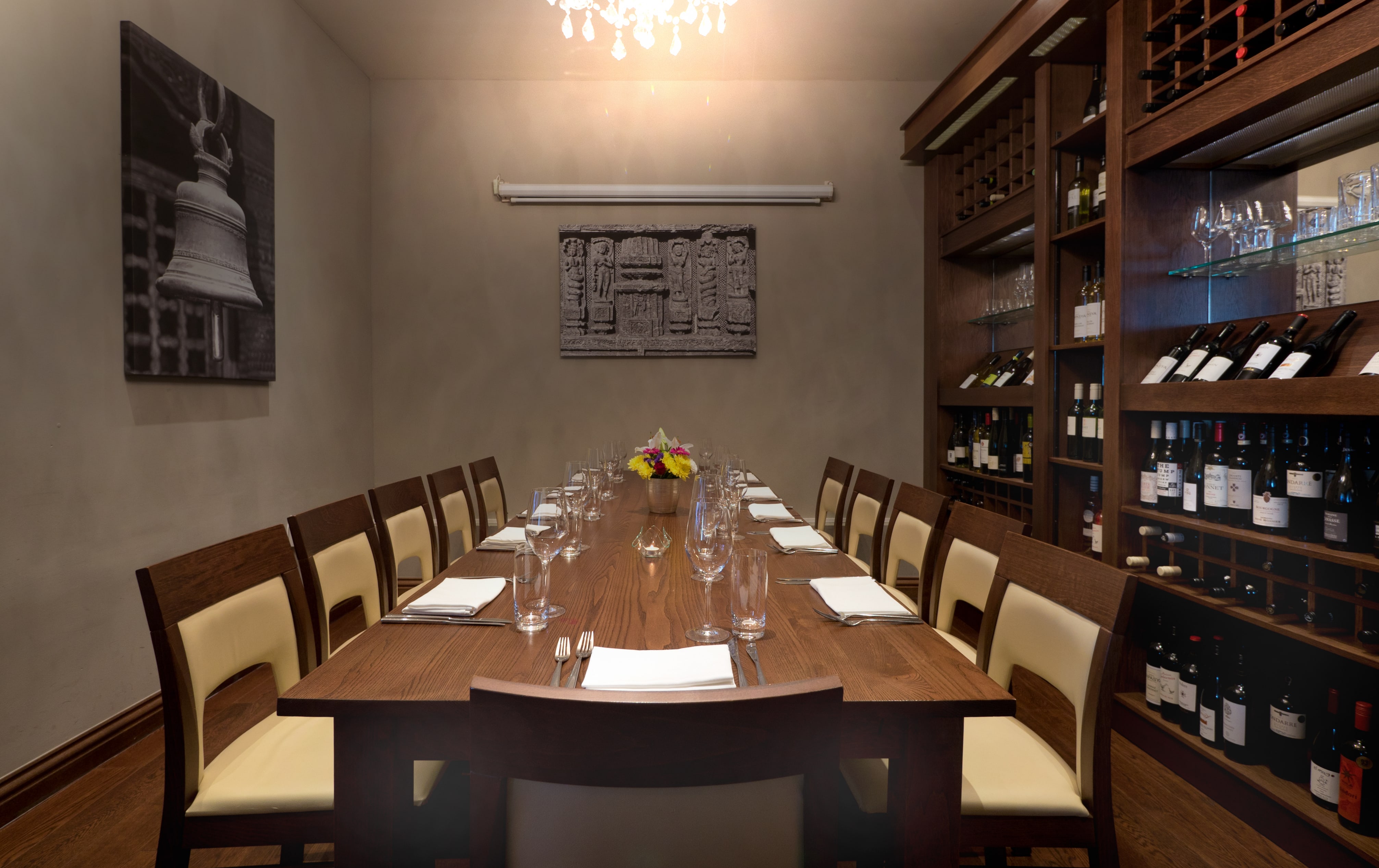 The private dining Grand Spice room